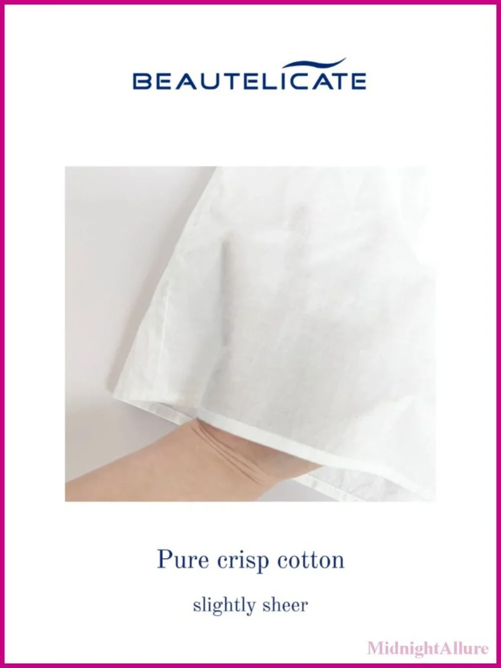 Cotton Half Slip A-Line Underskirt Anti-Static Knee Length 3 Lengths